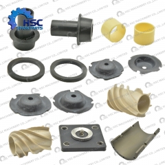 We supply aftermarket replacement parts for Krones, including bushings, O-rings, hex screws, and other spare parts.
